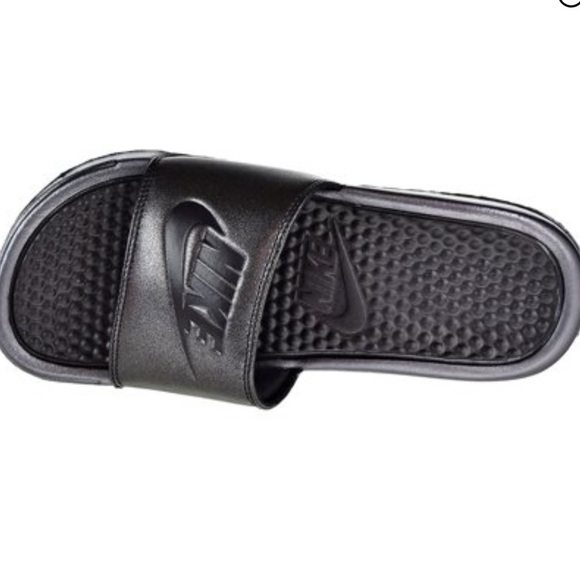 Nike Benassi JDI Metallic QS Women's Slides Size 6 - Picture 2 of 8